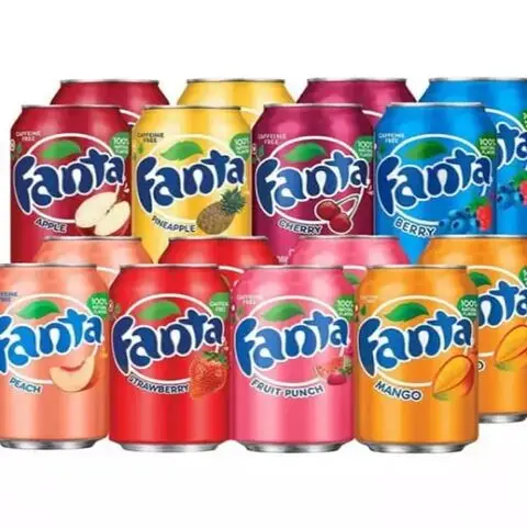 Оптовая продажа горячий продукт безалкогольный напиток фруктовая Сода Fanta 330 мл консервированный