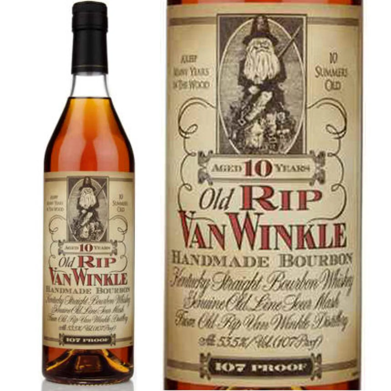 Виски из бурбона RIP Van Winkle 10 15 20 23 года в наличии оптом