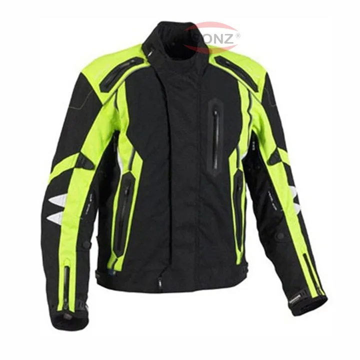 Custom Neon Florescent  Motorcycle Racing Suit Custom Riding Adventure Motorbike Suit Motor Bike Rider Jacket Touring Motorbike