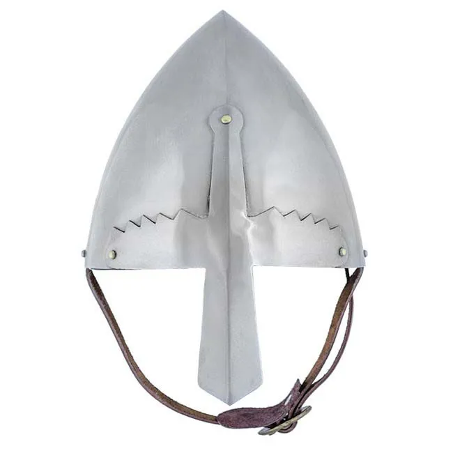 King Harold Nasal Helmet Explore History with our Handcrafted Replica | Perfect for Reenactments and Collectors