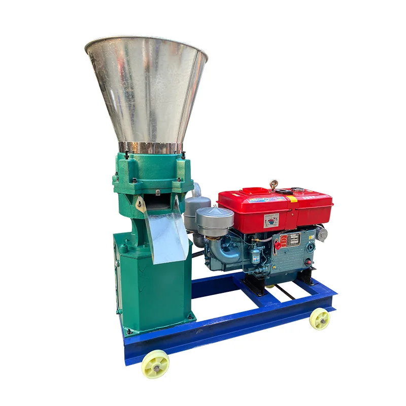 High temperature quenching alloy grinding chamber electric concentrated feed pellet machine extruder breeding pellet machine