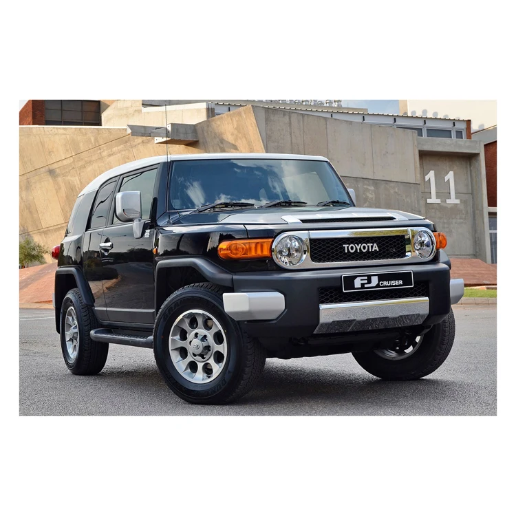 Используемый Toyota FJ Cruiser GXR внедорожник дизельный ручной свет коробки передач темный кожаный внутренний турбо FWD алюминиевый сплав Land GT