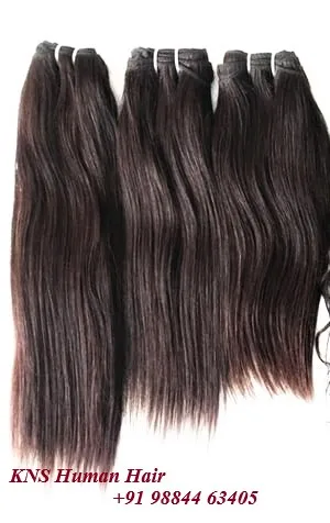 Silky straight weave hair