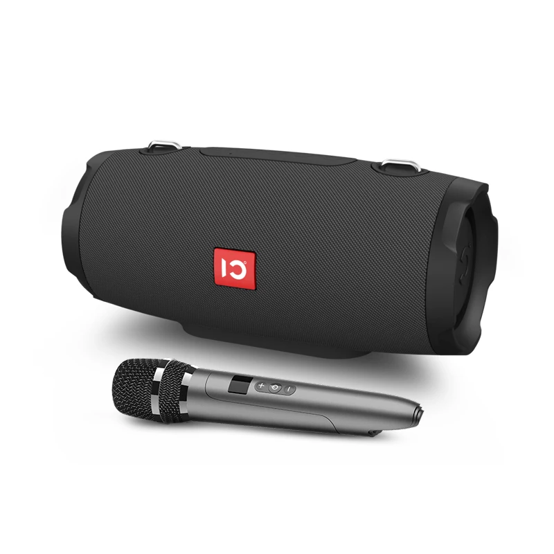 SHIDU P9 Portable Wireless Karaoke Speaker IPX6 Waterproof Outdoor BT Mini Party Bass HIFI Bluetooth Speaker With Mic