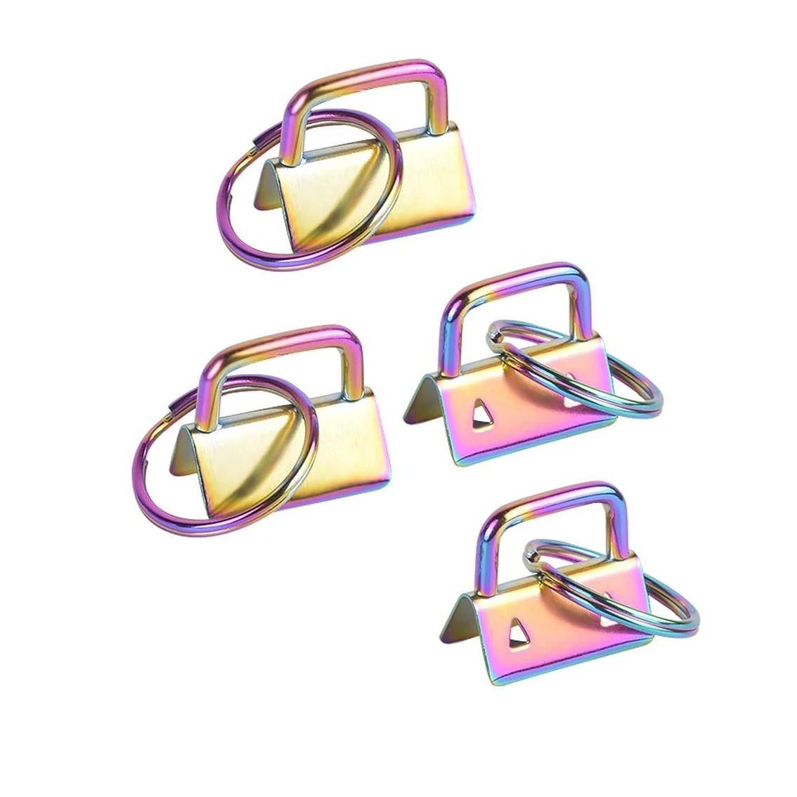 1 дюйм 1 1/4 дюйм 1 1/2 дюйм брелок для ключей Оборудование брелок для ключей с кольцом для ключей для ремешка