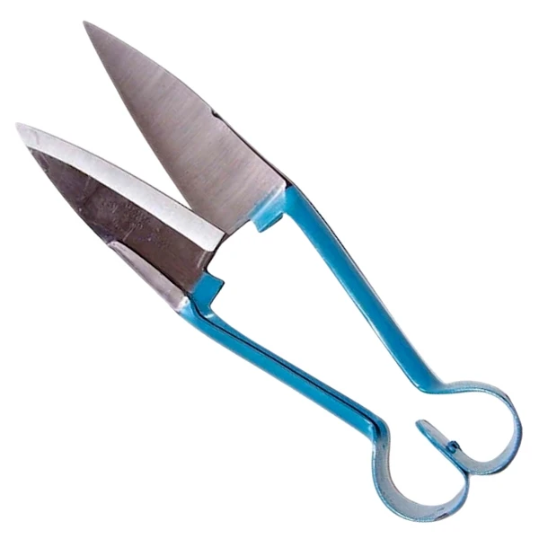 High Quality 4-Inch Long Double Bow Sheep Shear with Steel Handle Hot Selling Veterinary Instrument in Bold Colour