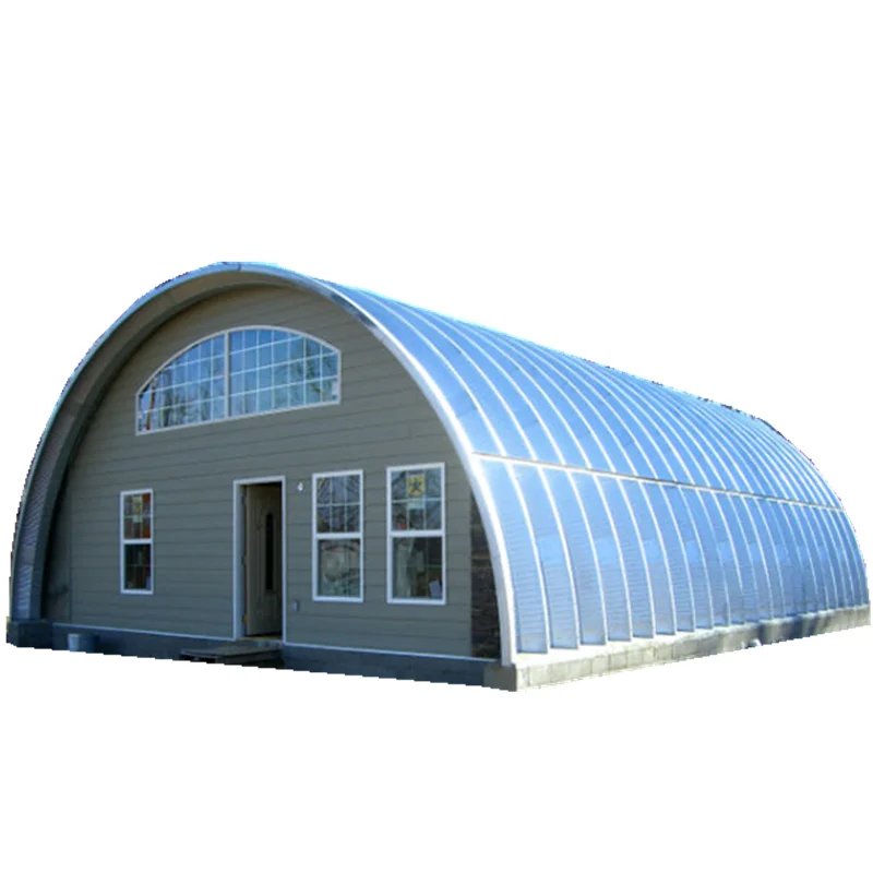 Сборный дом quonset hut quonset комплекты и арочные стальные здания quonset металлическая крыша с винтовым соединением металлическая крыша
