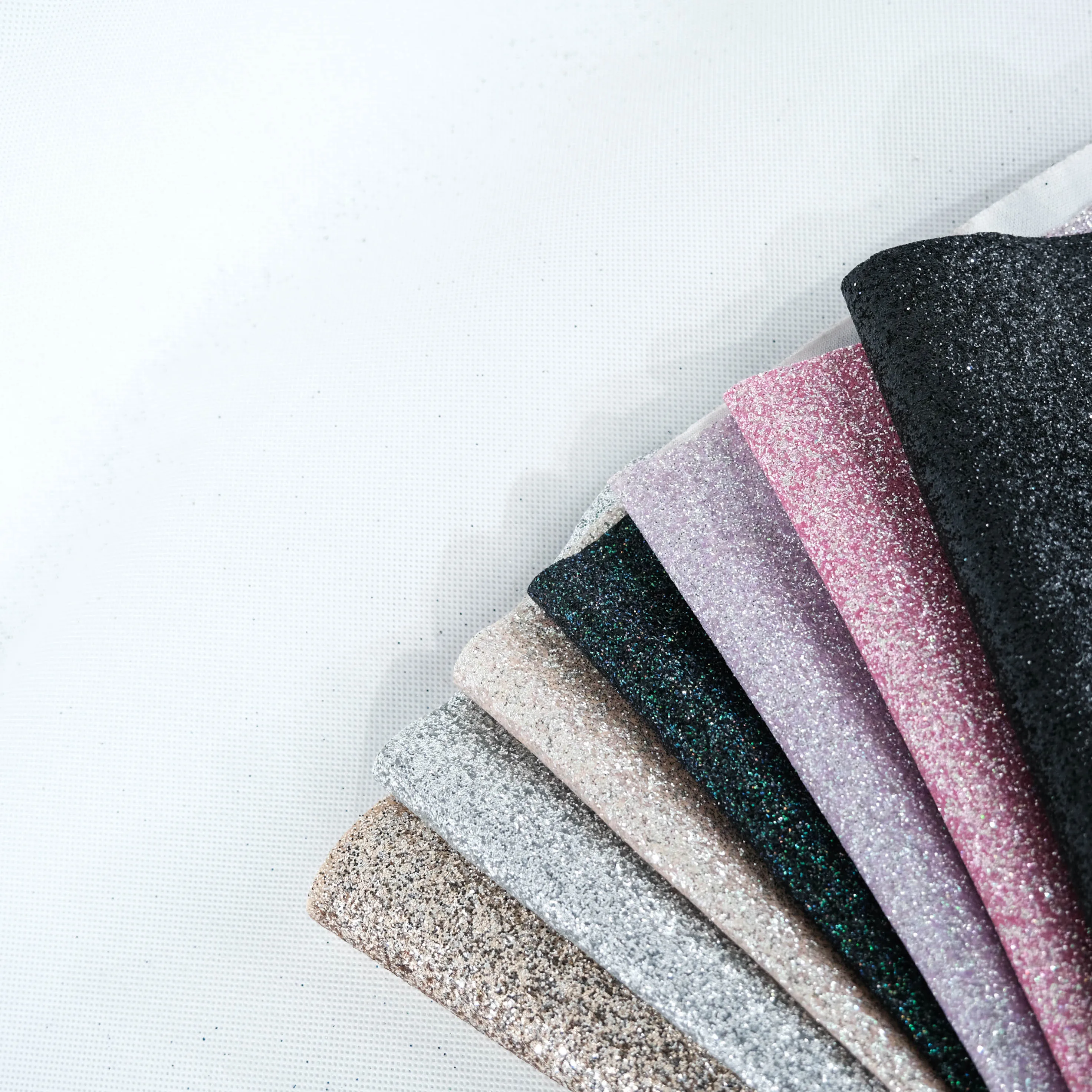 soft glitter lining crafting bags leather