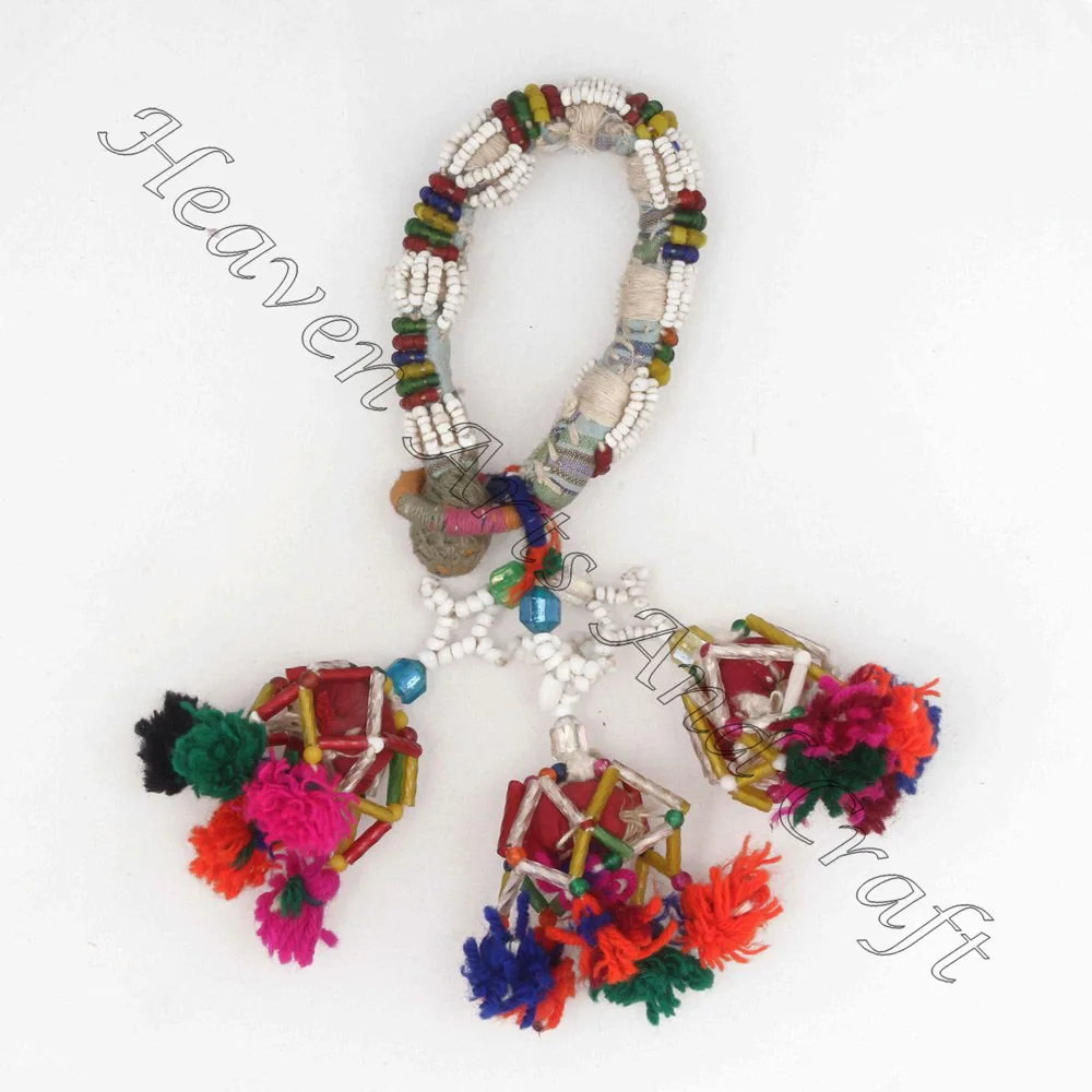 Gypsy Banjara Tribal Fusion Belly Dance old Armlet Anklet Bohemian beaded bracelet Banjara charm bracelets Vintage beaded Bangle