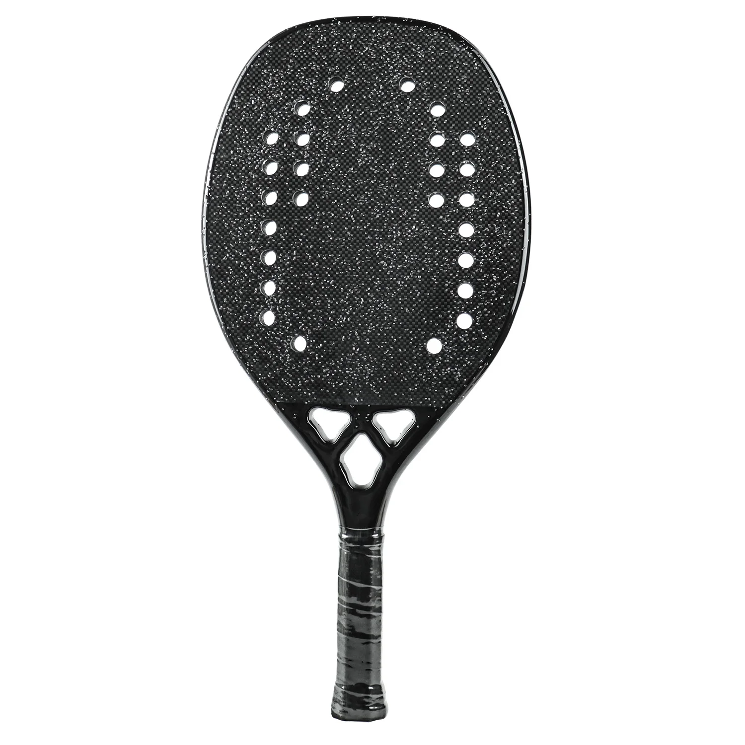 Customize Beach Tennis Racket, Padel Racket with Carbon Fiber Grit Face EVA Face Wholesale Tennis Paddle Racquet Racket