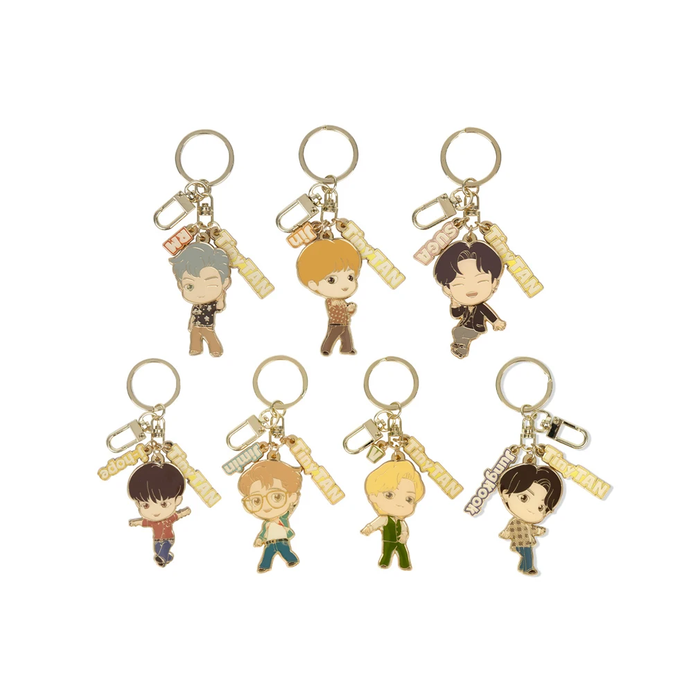 BTS Tiny Tan Dynamite Metal Keyring Delivery from Korea on the fastest wayIn Korea Best Selling Product
