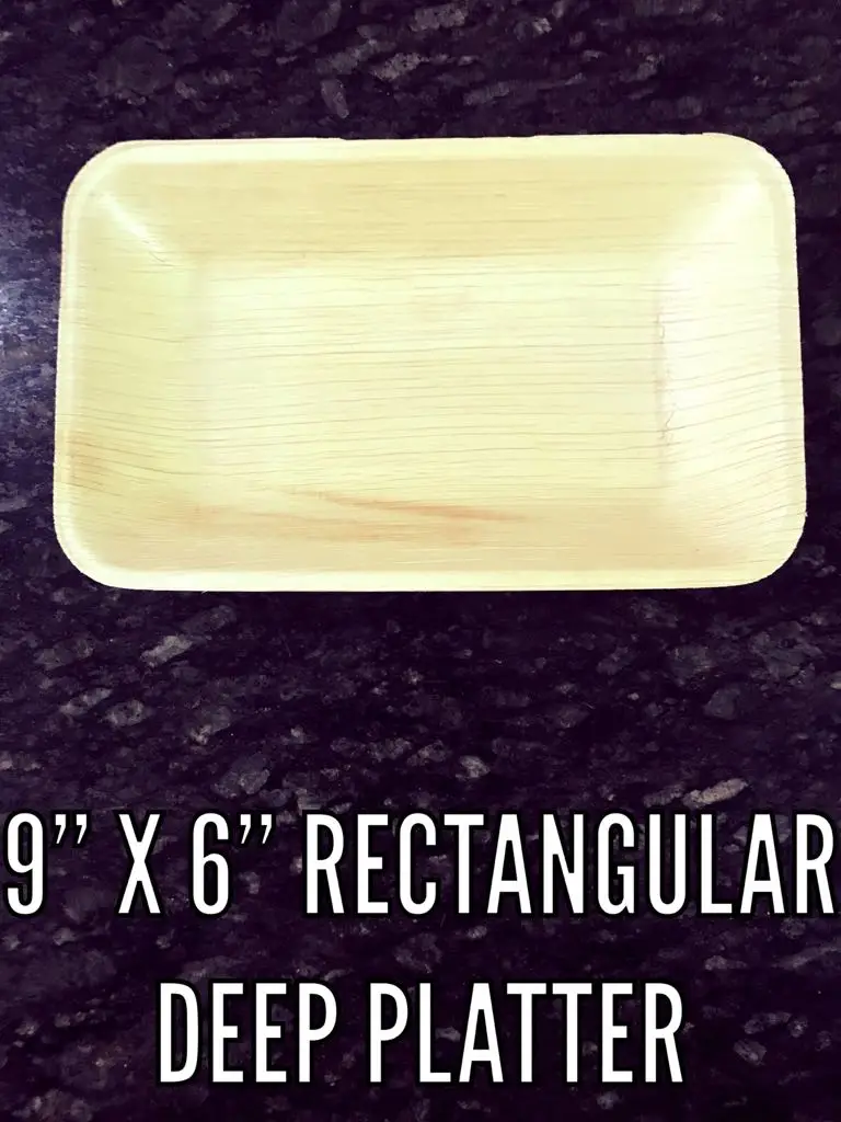 Biodegradable Areca Palm Leaf Disposable Plates Wholesale Custom