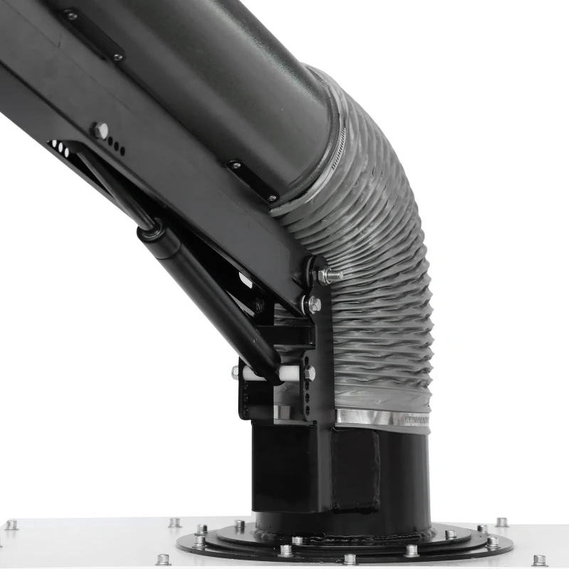 2024 Factory smoke suction machine Portable smoke absorber welding fume extractor with flexible suction arm