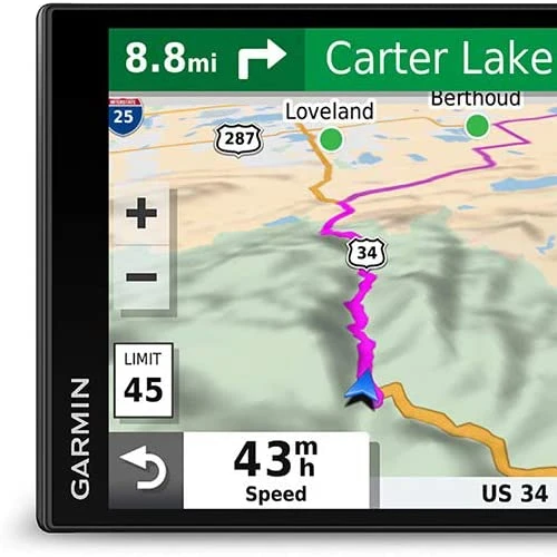 Best Offer Original Garmins DriveSmart 65, Built-In Voice-Controlled GPS Navigator with 6.95 High-Res Display , Black