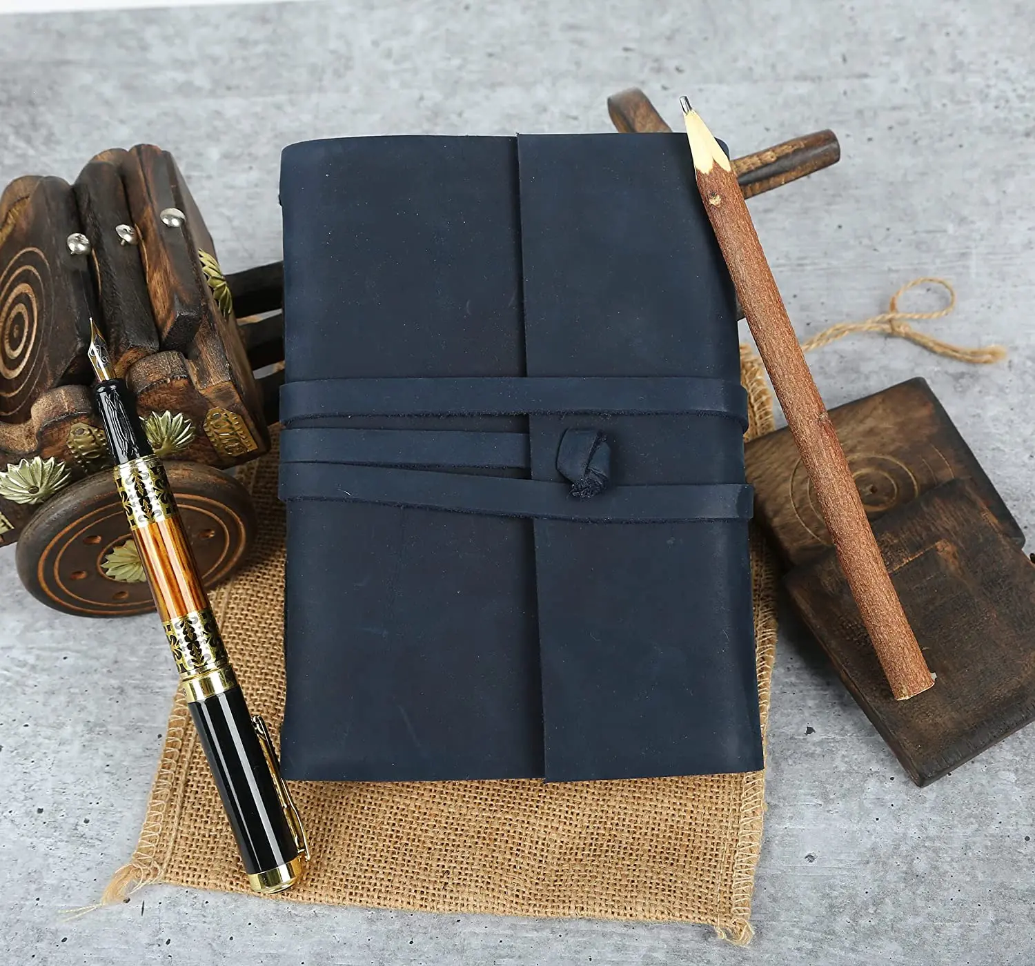 New Color Leather Bound Journal For Men & Women Writing Poetry Writing Prayer Vintage Leather Dairy Notebook