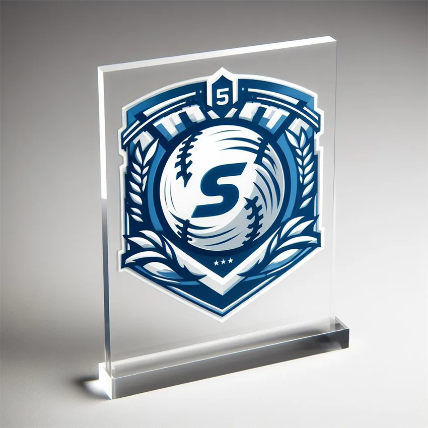 Wholesale custom acrylic award trophy medal beauty and cheap