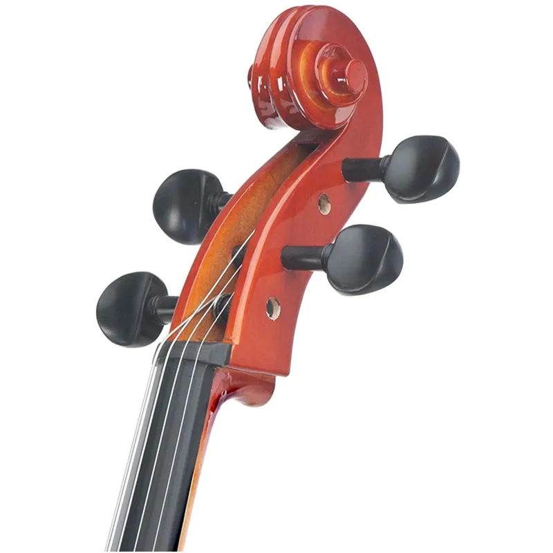 Full Size Cello Kit with Soft Case,Bow & Rosin - Musical Instrument for Kids & Adults - Natural Varnish, Size 4/4 Cello