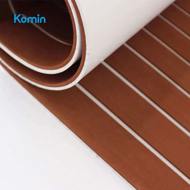 Komin OEM EVA Foam искусственный Тиковый лист морской лодки