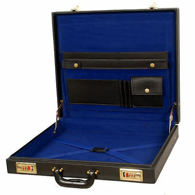 Masonic Regalia Tool Case storage case leather soft material with wooden hard board pockets Regalia apron masonic briefcase