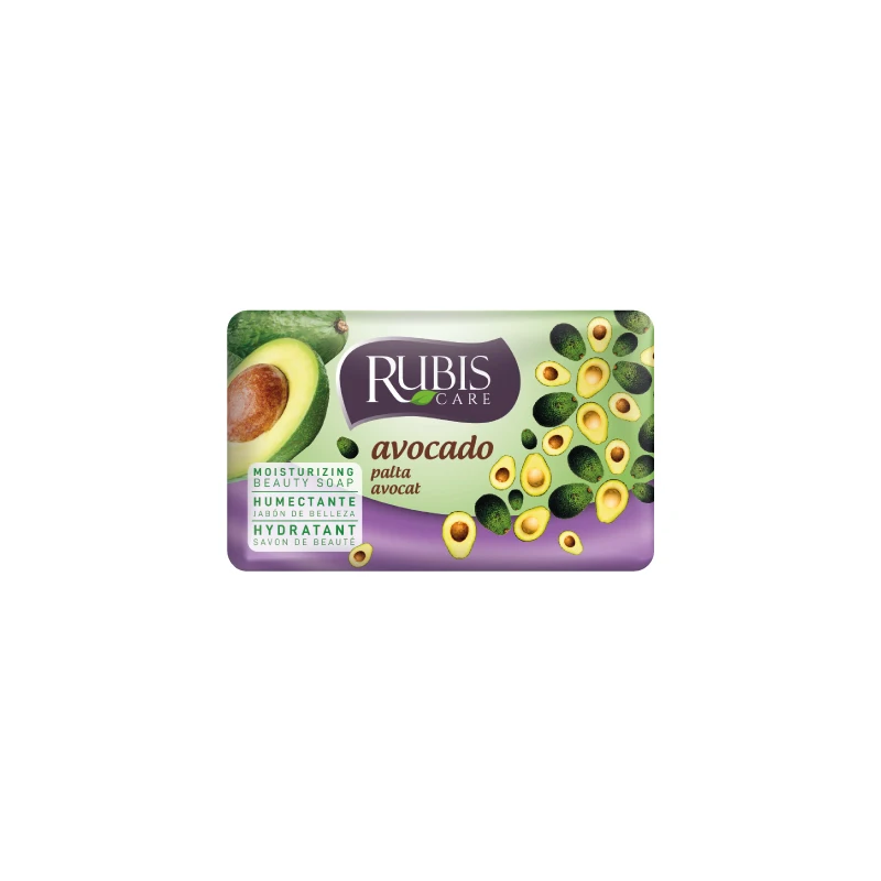 Rubis  6 x 110 gr Individual Paper Wrapped Beauty Skin Care for Hand  and Body Cleaning Cocoa Butter Variant Soap