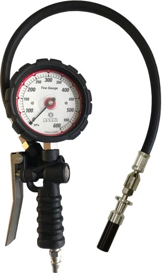Short trigger tireless car air pressure gauge for wholesale