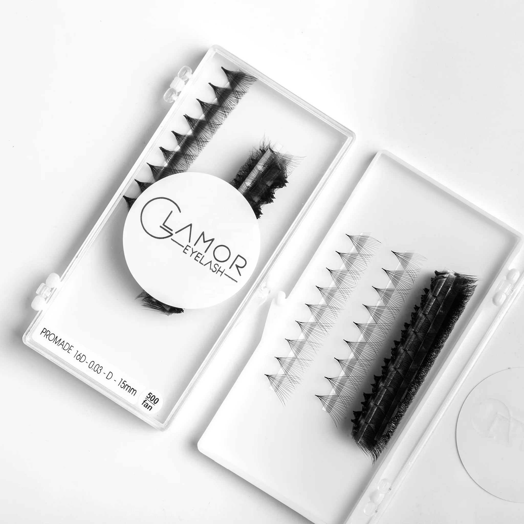Ultra-speed Promade Fans diy 14D 0.03 Hot Sell Product Eyelashes Premade / Promade Fans Curl CC C D Handmade Fan Loose natural
