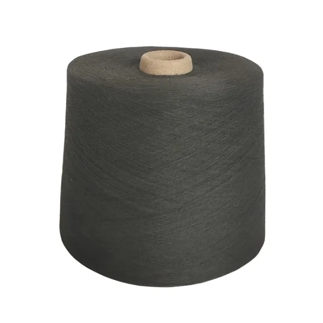 Best Deal 2024 Black Combed Compact Yarn with Top Grade Knitting Uses Yarn Manufacture in India At Low Prices