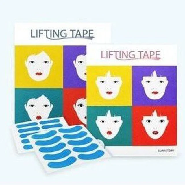 Vendor of Korea Invisible Color Facial Lifting Tape Anti Wrinkle Transparent  Long Duration