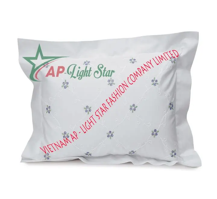 Vietnam Best Collection of Hand-Embroidered Pillows Wholesale from Best Supplier Cotton Fabric Foundation