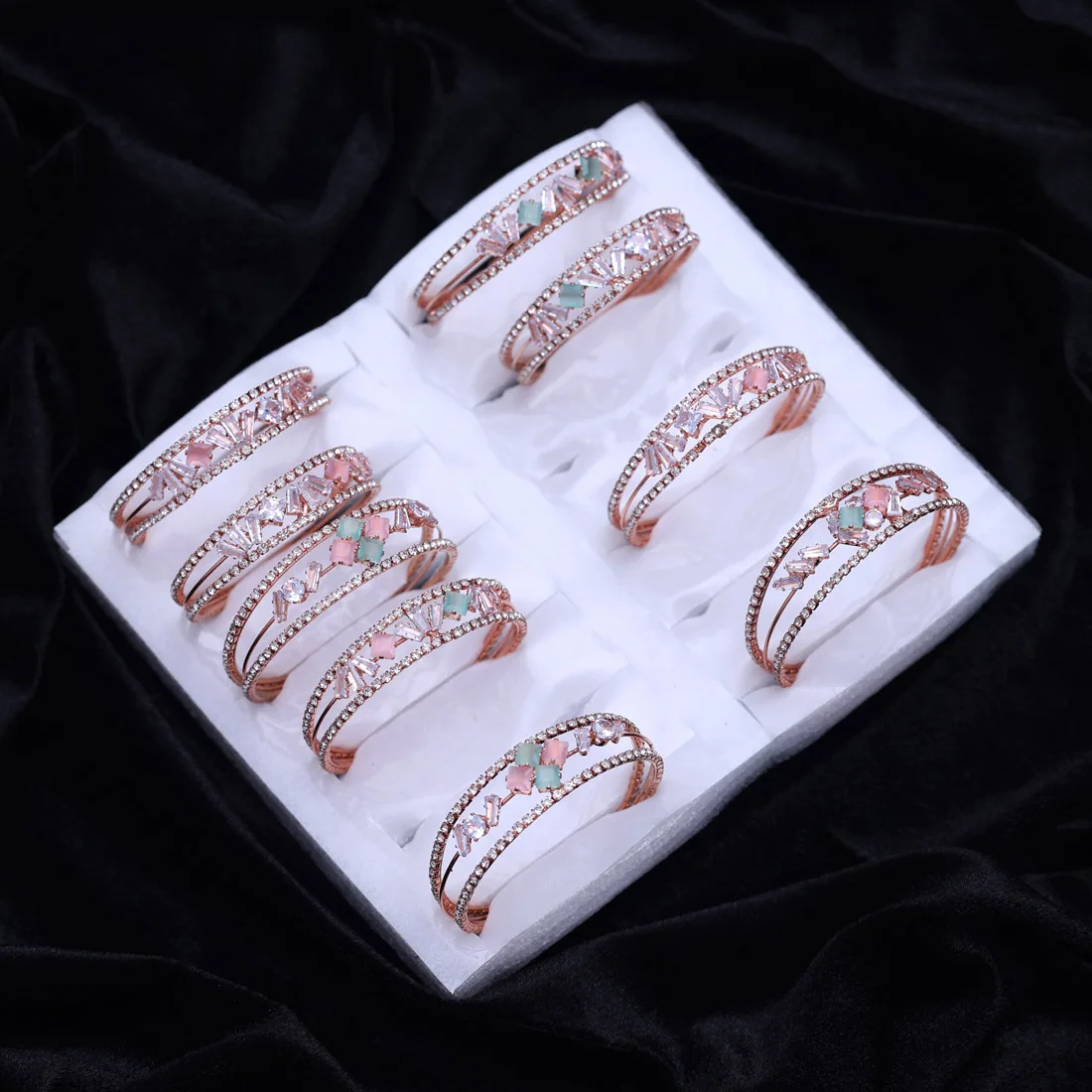 wholesale jewelry of Premium quality China Ad Bracelets new collections for womens and girls stylish earrings Collection 2024