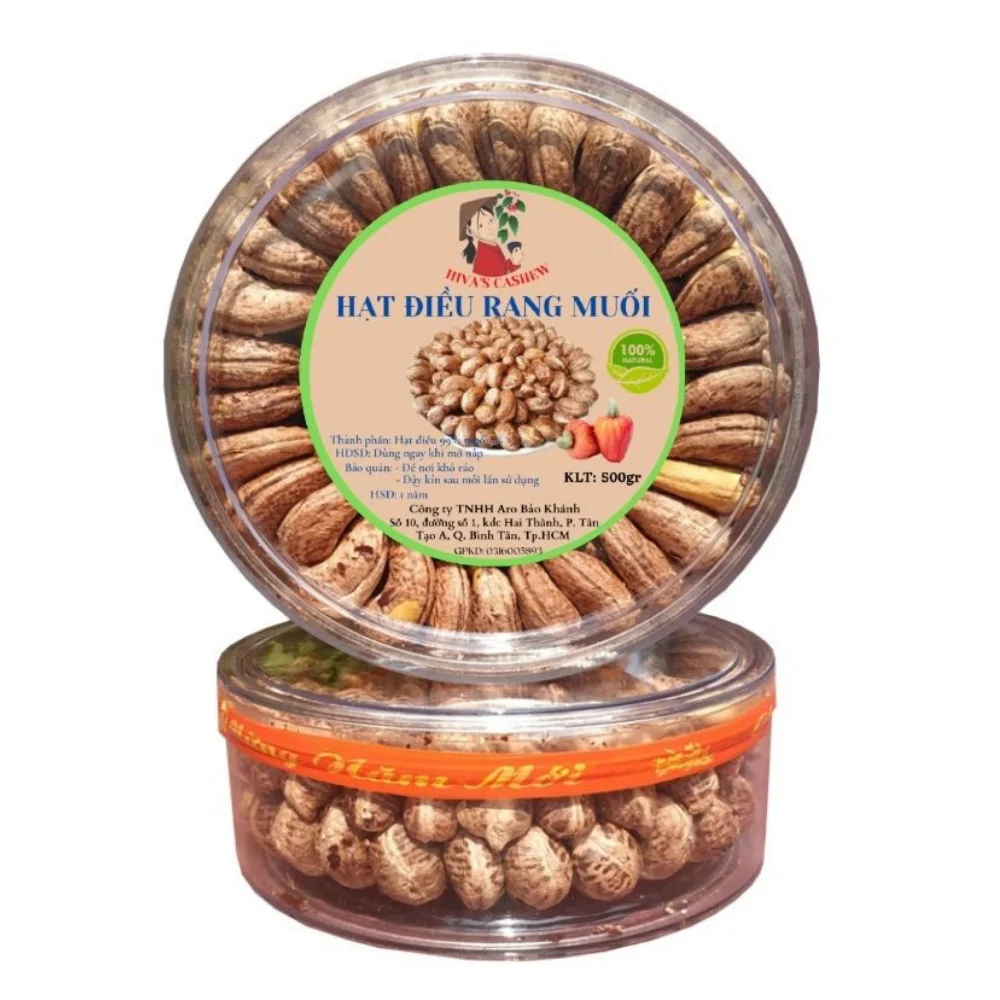 Высококачественный жареный орех кешью Viet Nam бренд Hiva класс W240 вкусная дешевая цена на заводе готовый к