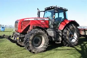 Used Massey Ferguson Tractor Xtra1204 120hp farm tractors 4x4 Agricultural Machine MF185 MF290 MF385
