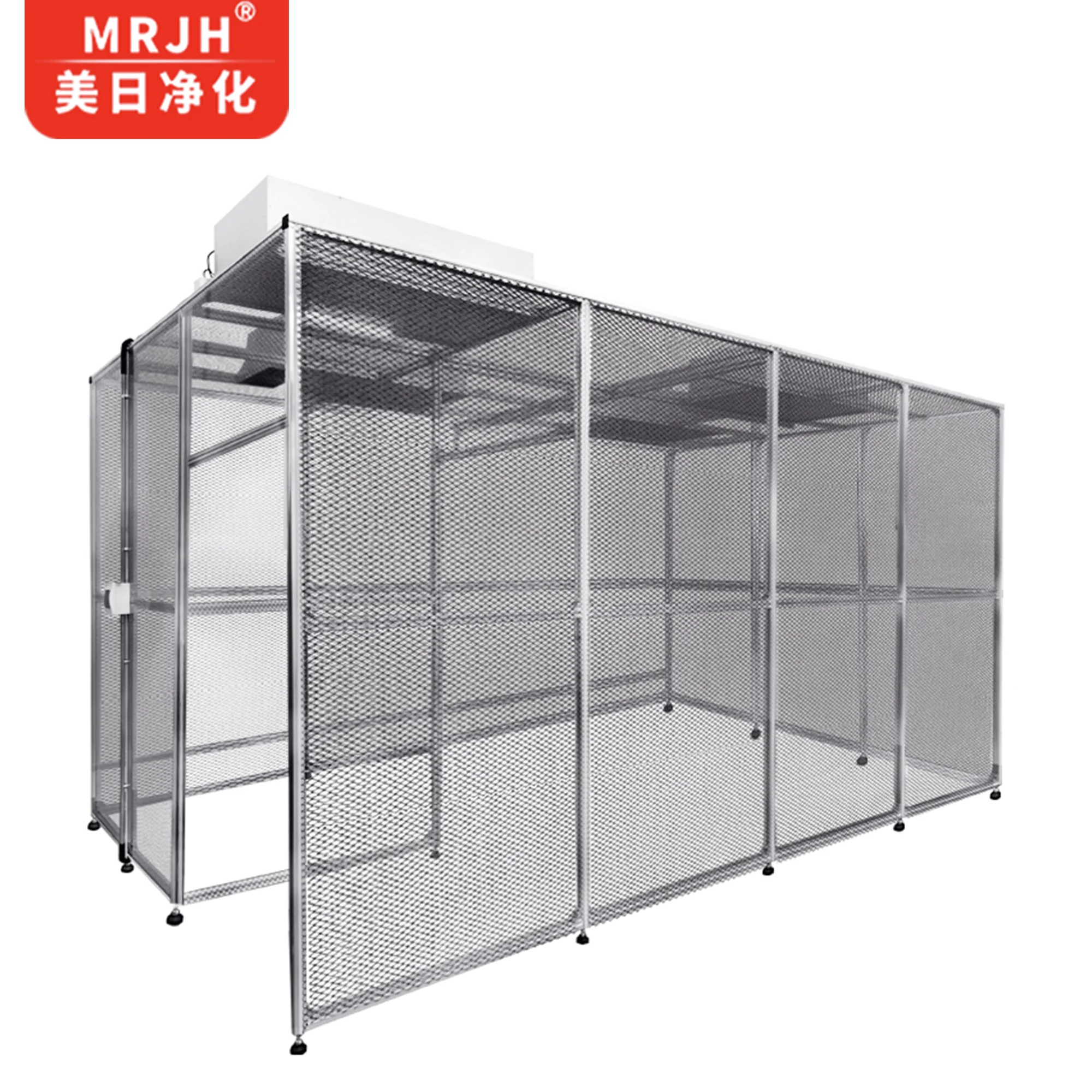 class 100-10000 gmp modular dust free portable industrial clean room soft wall  HEPA equipment for food packing/processing