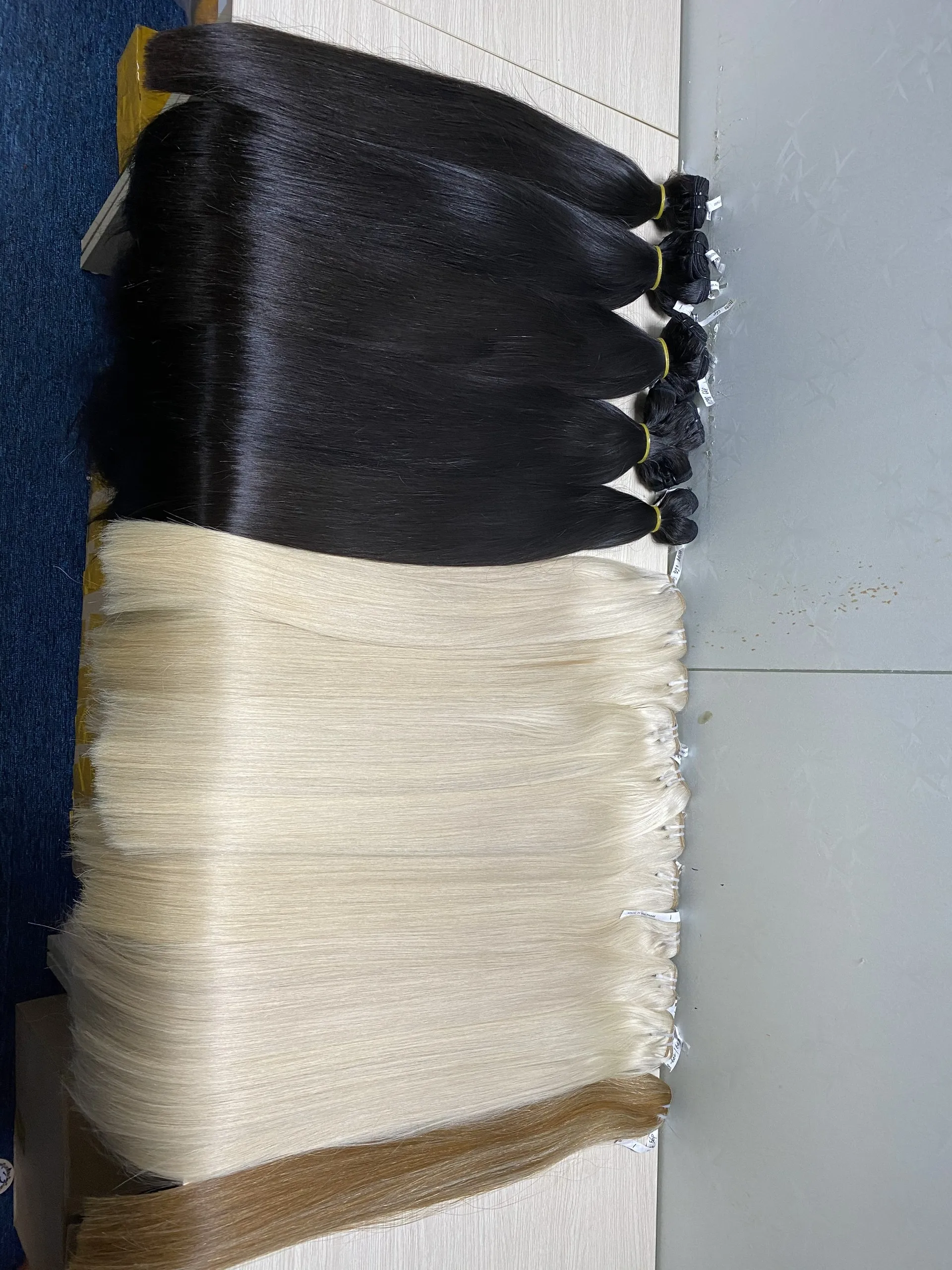 High Quality Raw Vietnamese Hair Bundles 100% Virgin Unprocessed Bulk hair extention