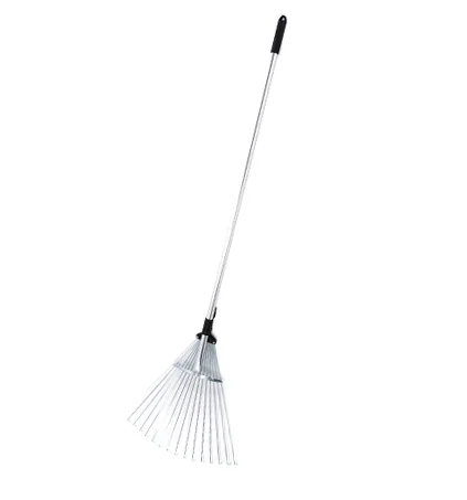 Durable Grass Rake for Efficient Lawn Care Heavy-Duty Rake for Clearing Leaves and Debris