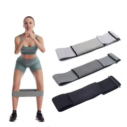 2022  Oem Odm LOGO Squat With Resistance Band Mini Stretch Training Resistance Ring Yoga Exercise Rubber Band