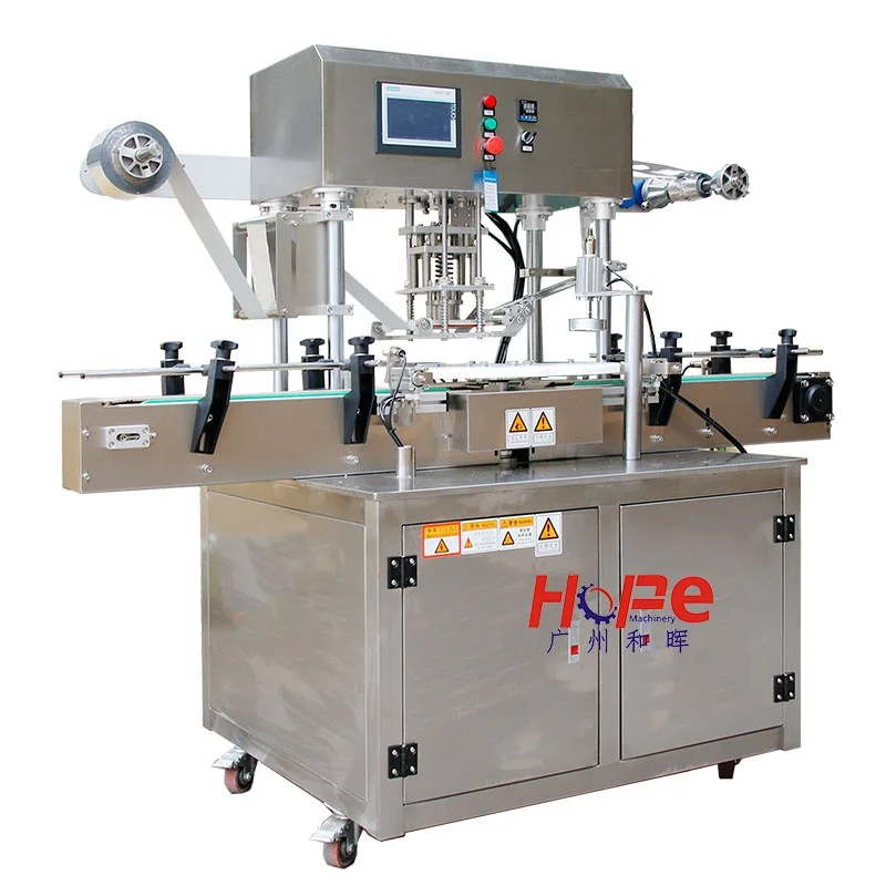 Factory Direct Sale Automatic Hot Sale Adjustable Sealing Machine For Aluminum Can Fish Can