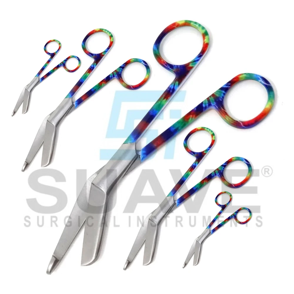 Best Material Surgical Operating Scissors Stainless Steel Handle Lister Bandage Scissors By SUAVE SURGICAL  INSTRUMENTS