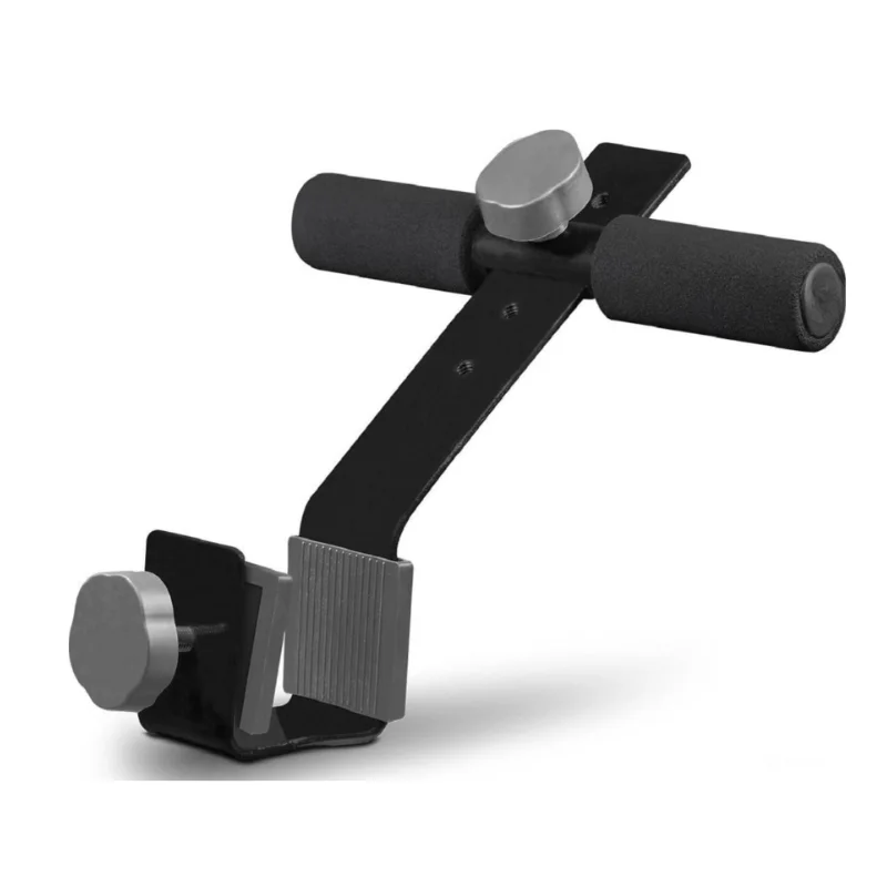 Sit-Up Exercise Bar, Adjustable Reinforced Steel with Padded Ankle Bar, Perfect for Home Work