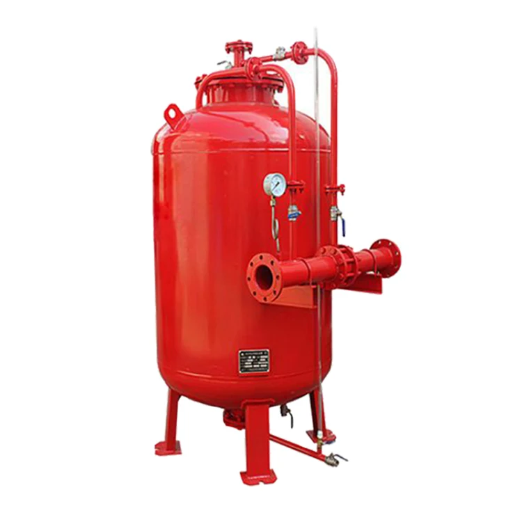 Manufacturer Fire Suppression System 500L Foam Tank with Pressure Proportioning Foam Bladder Tank