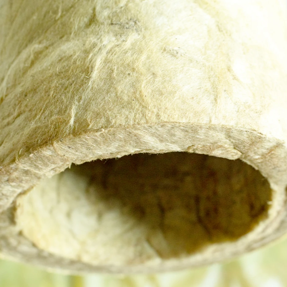 Pipelines for transportation, electric power, national defense, construction heat insulation fireproof materials rock wool pipe