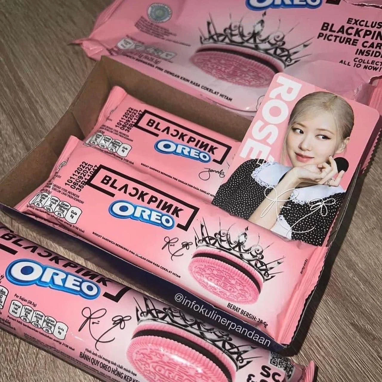 Wholesale Oreo  Blackpink Black Pink 123.5g  Series Limited Edition