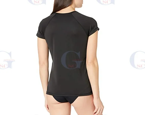 Premium quality women MMA rash guard high quality protective surfing shirts 50 UPF sports rash guards with private design print