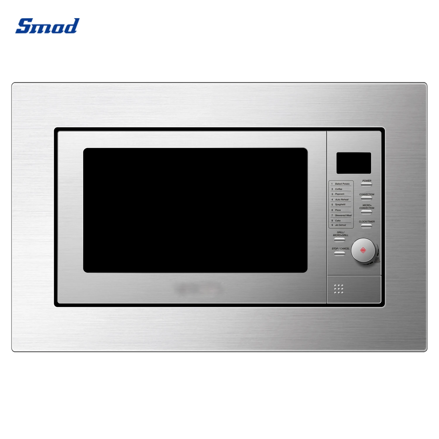 50HZ Preset Stainless Steel Recess Digital Timer Control LED Display 2 in 1 Microwave Oven and Grill for DMB70-20LBSG(M9-RR04)