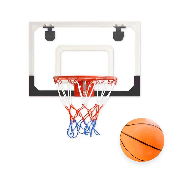 Pro Indoor Mini Basketball Hoop Over The Door Wall Mounted Basketball Hoop Set with Complete Accessories