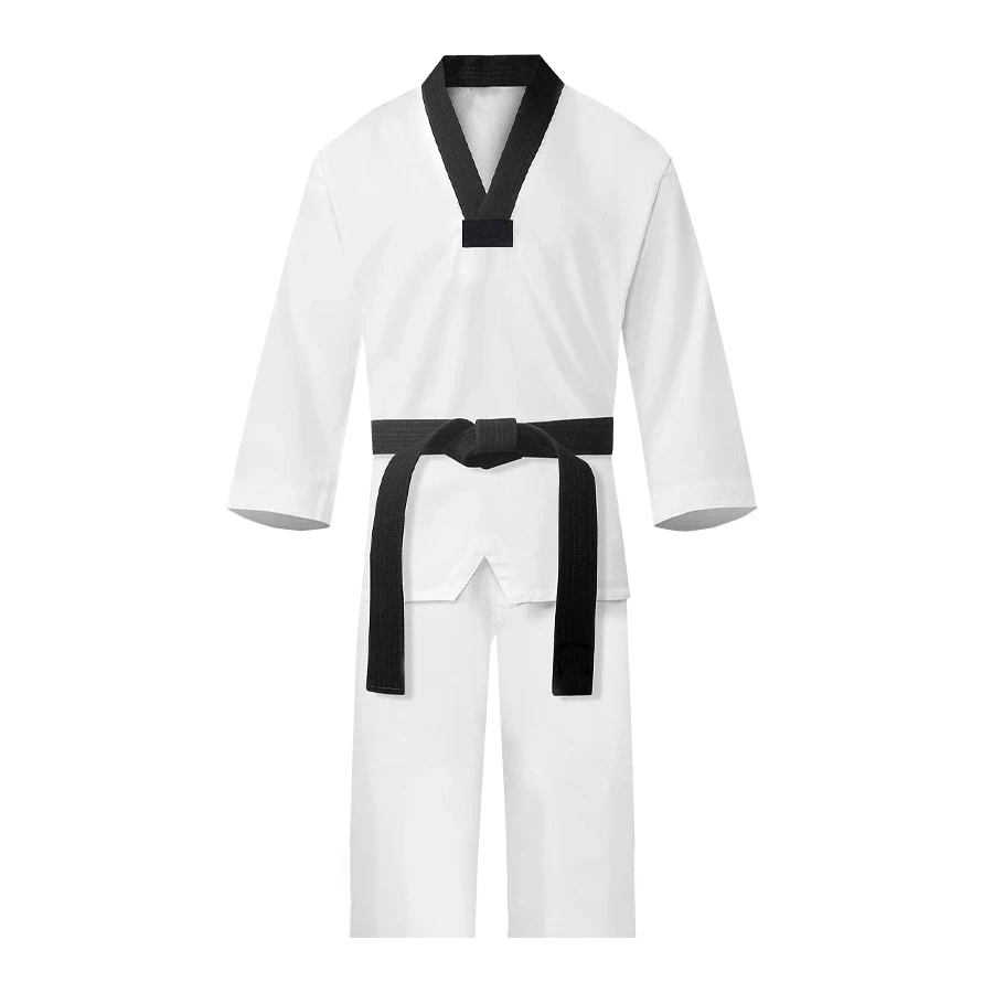 High Quality Martial Arts Taekwondo Uniform 100% Cotton Judo Uniform Trending Taekwondo Uniform