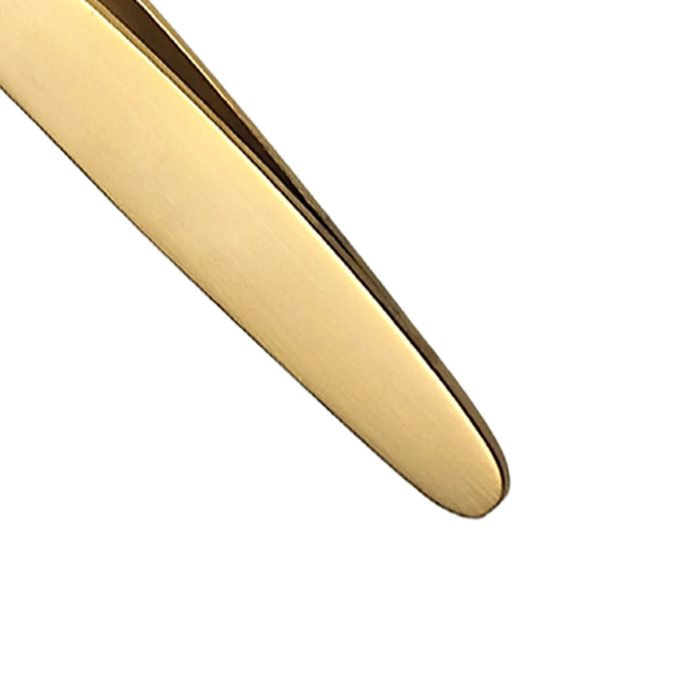 New Design Custom Logo Stainless Steel OEM Eyebrow Tweezers Custom Hair Removal Tweezers Best Beauty Instruments