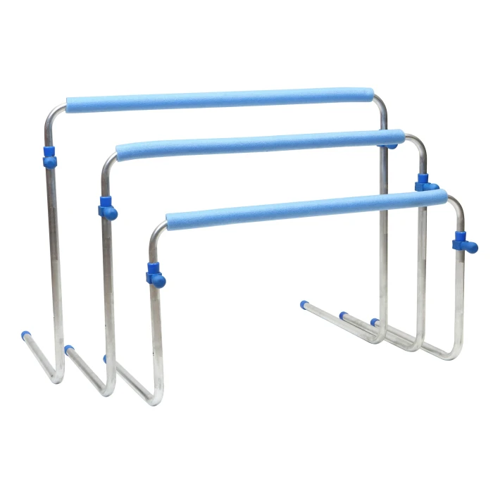 Sports equipment height adjustable hurdles plastic training folding hurdles bar hurdles speed agility for kids at school