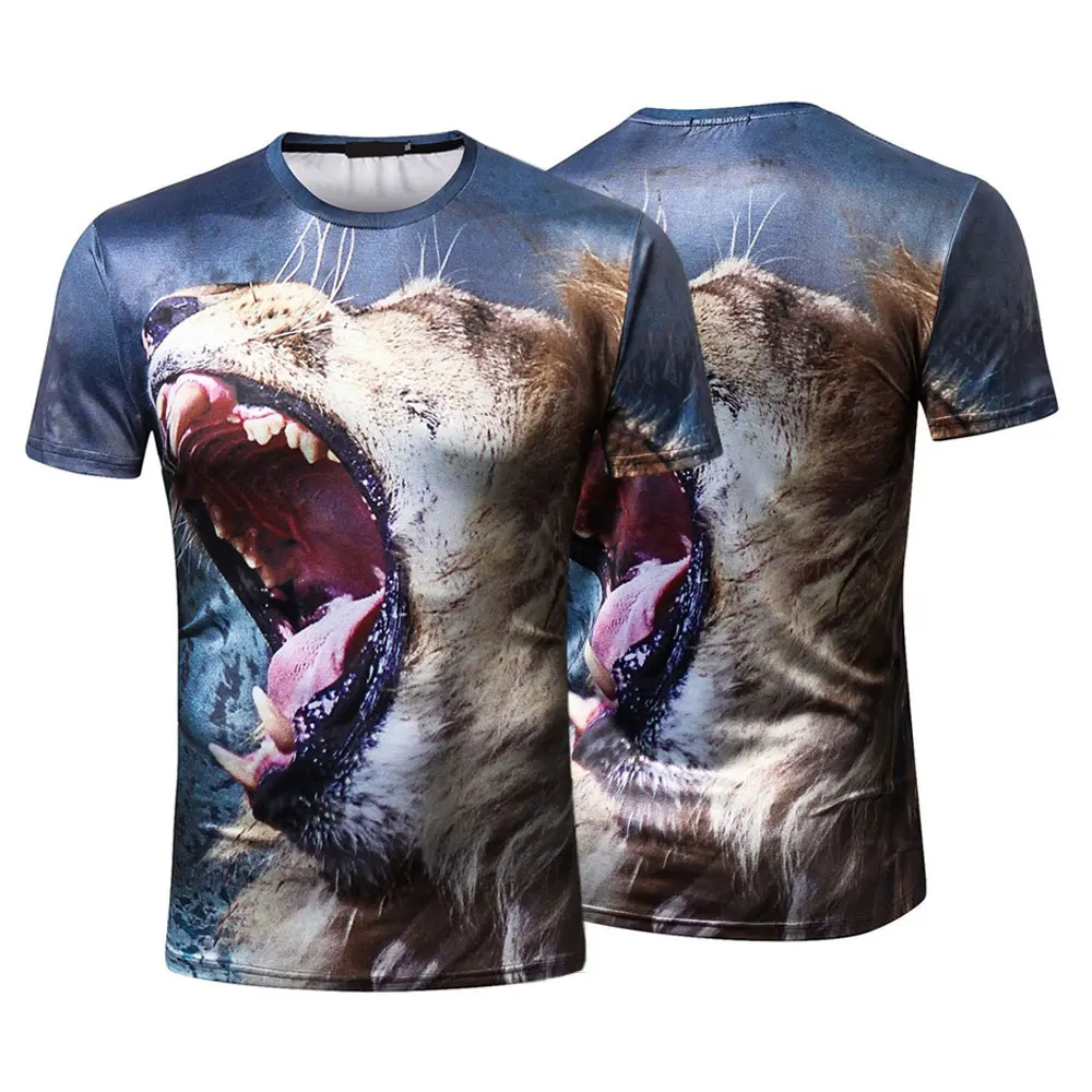 Round Neck Fashion Men Sublimation T-Shirt For Casual Wear Top Seller Men Sublimation T Shirt In Low MOQ