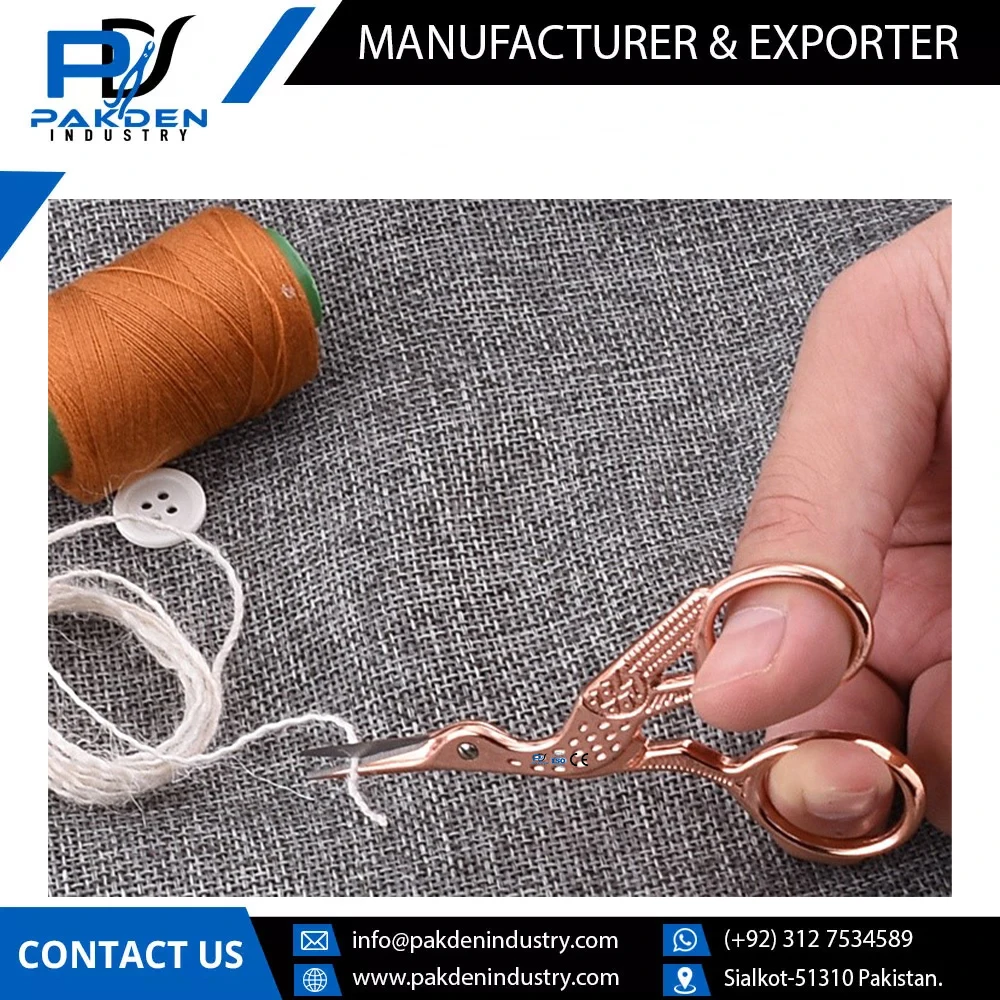 Производство 100% Высококачественные ножницы из нержавеющей стали с вышивкой/новейший дизайн новейших модных ножниц вышивкой